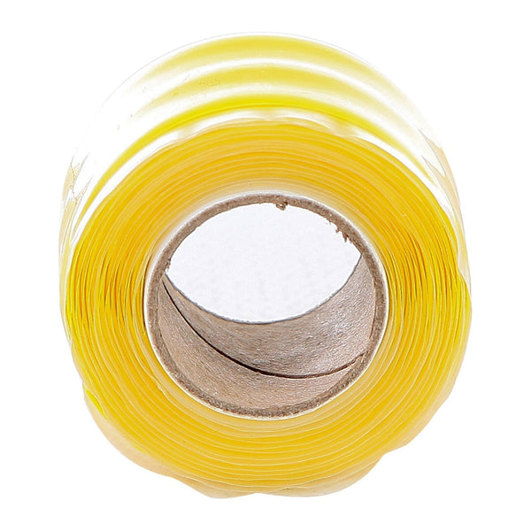 Belrad Zelfvulkaniserende Kleefband Geel 2,5 cm x 2 m
