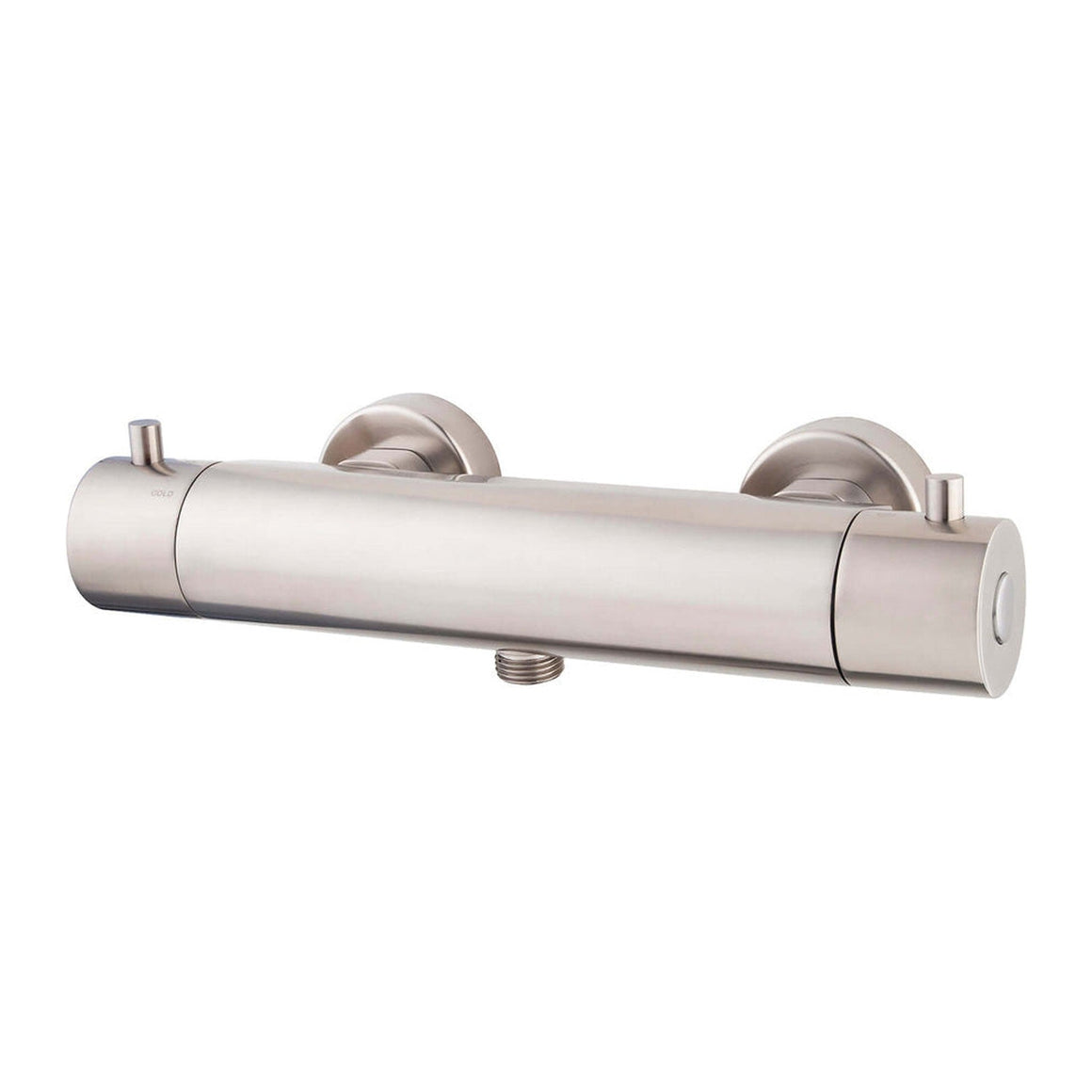 Caral Cool Touch thermostatische douchemengkraan geborsteld staal PVD