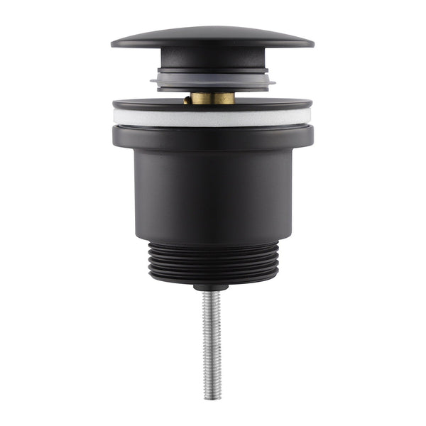 Aloni Clickwaste Push-up 5/4 overloop - Mat Zwart