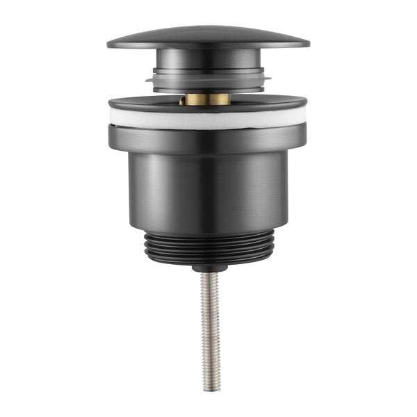 Aloni Clickwaste Push - up 5/4 overloop - Gunmetal grijs