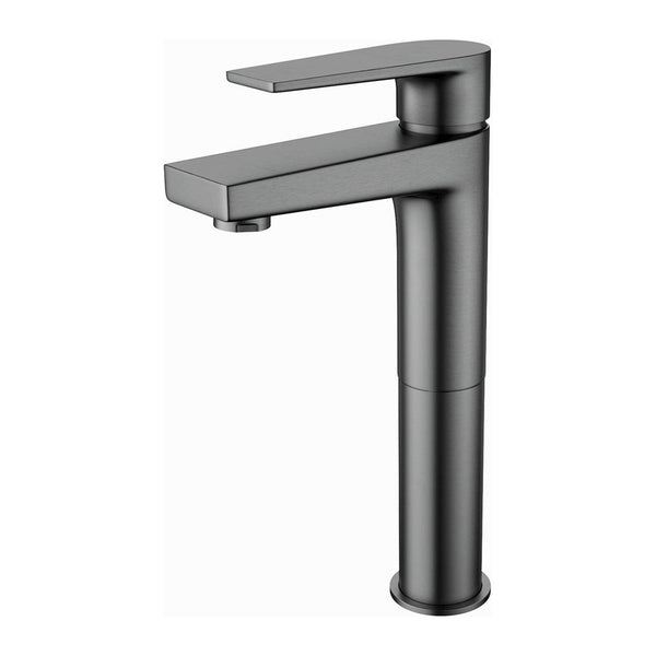 Aloni Verhoogde wastafelkraan Gunmetal