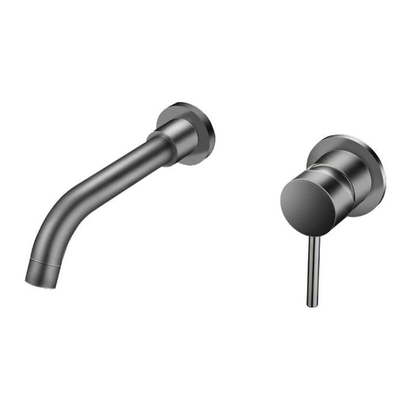 Aloni Inbouw Wastafelmengkraan - Gunmetal grijs