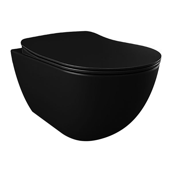 WC suspendu Creavit Design - Noir mat