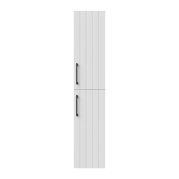 Creavit D10 Hoge KAST 150×30 cm - Gelakt Wit