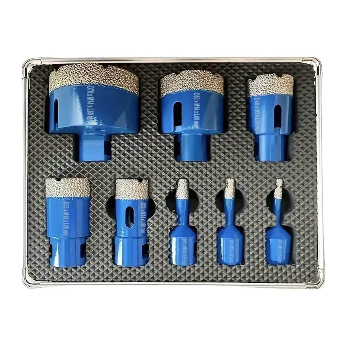 DutchLine - Diamant Borenset 8-Delig M14 - 6-8-10-20-35-40-50-70mm