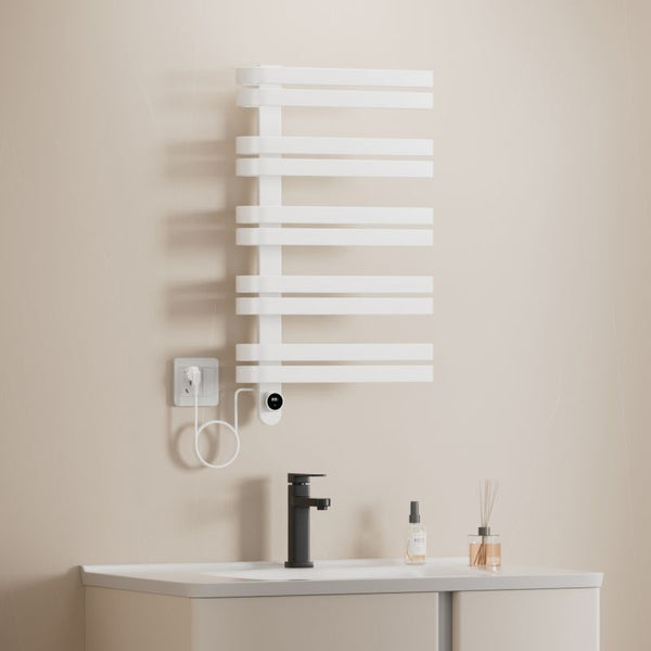 BELRAD Design Elektrische Handdoekdroger Smart WiFi – Aansluiting Links