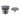 DutchLine Afvoerplug Met Overloop Voor Bad – Gunmetal