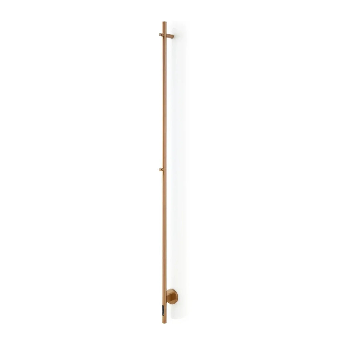 DutchLine Almi - Elektrische Handdoek Verwarmer - 24W - 1600*85*130mm – Geborsteld messing Goud