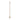 DutchLine Almi - Elektrische Handdoek Verwarmer - 24W - 1600*85*130mm – Geborsteld messing Goud