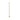 DutchLine Almi - Elektrische Handdoek Verwarmer - 24W - 1600*85*130mm – Geborsteld messing Goud