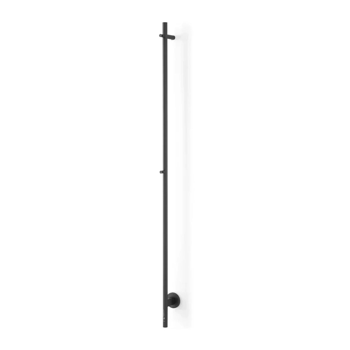 DutchLine Almi - Elektrische Handdoek Verwarmer - 24W - 1600*85*130mm – Mat zwart