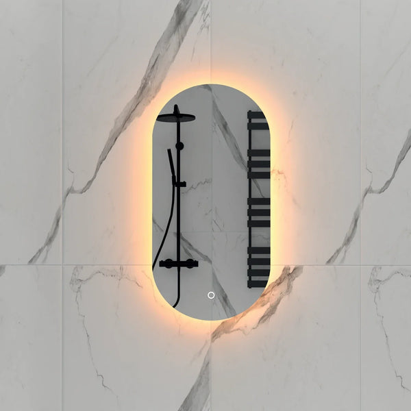 DutchLine Alura Ovaal Luxe Indirecte LED Spiegel - 35