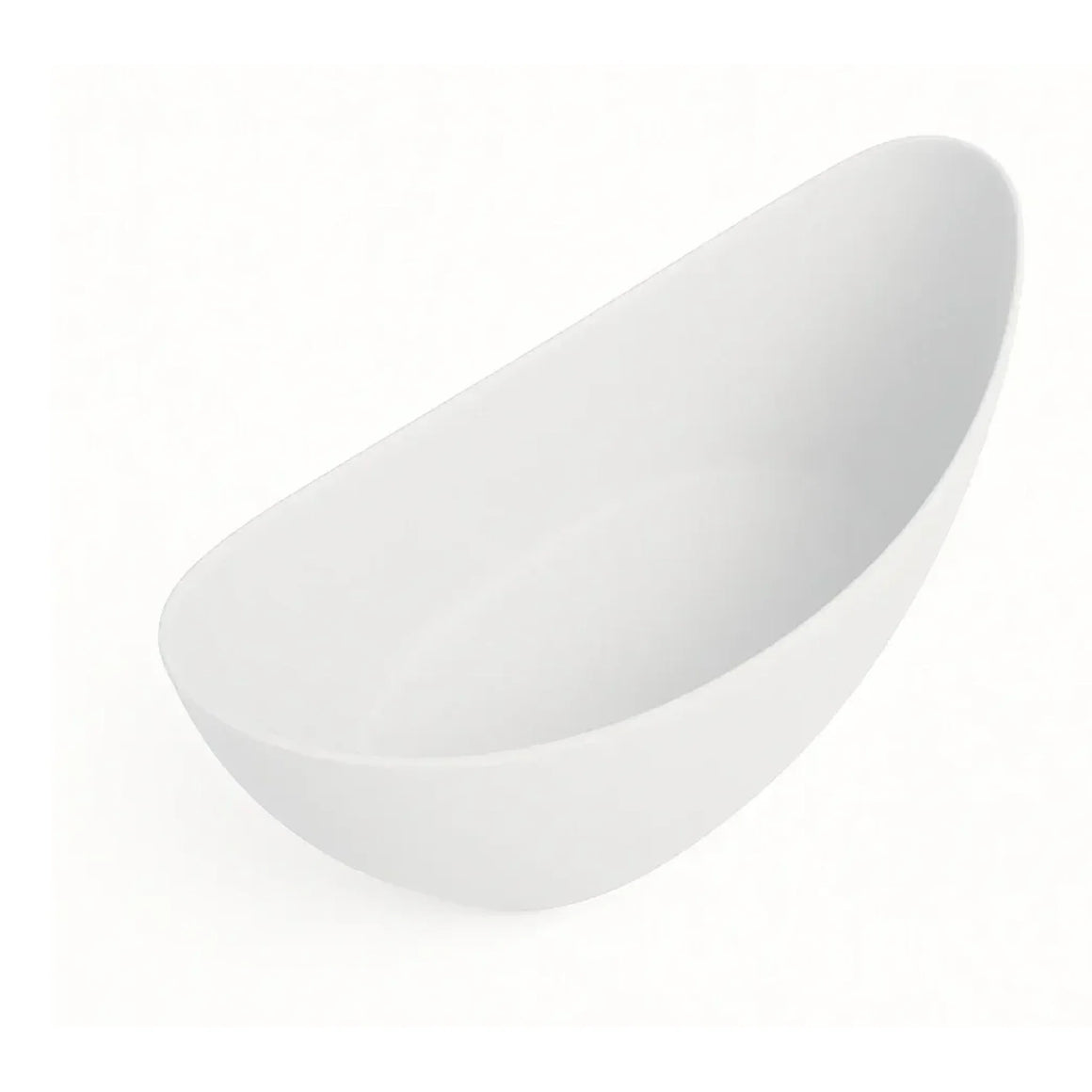 DutchLine Antio Solid Surface Vrijstaand Bad - Mat Wit - 1880*780*930