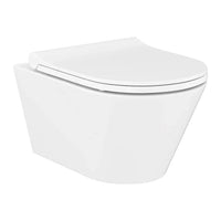 DutchLine Avva hangtoilet glans wit productfoto