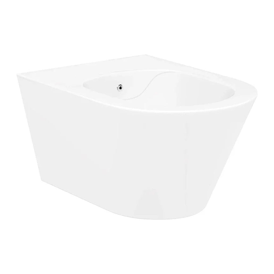 DutchLine Avva hangtoilet met bidet mat wit productfoto 2