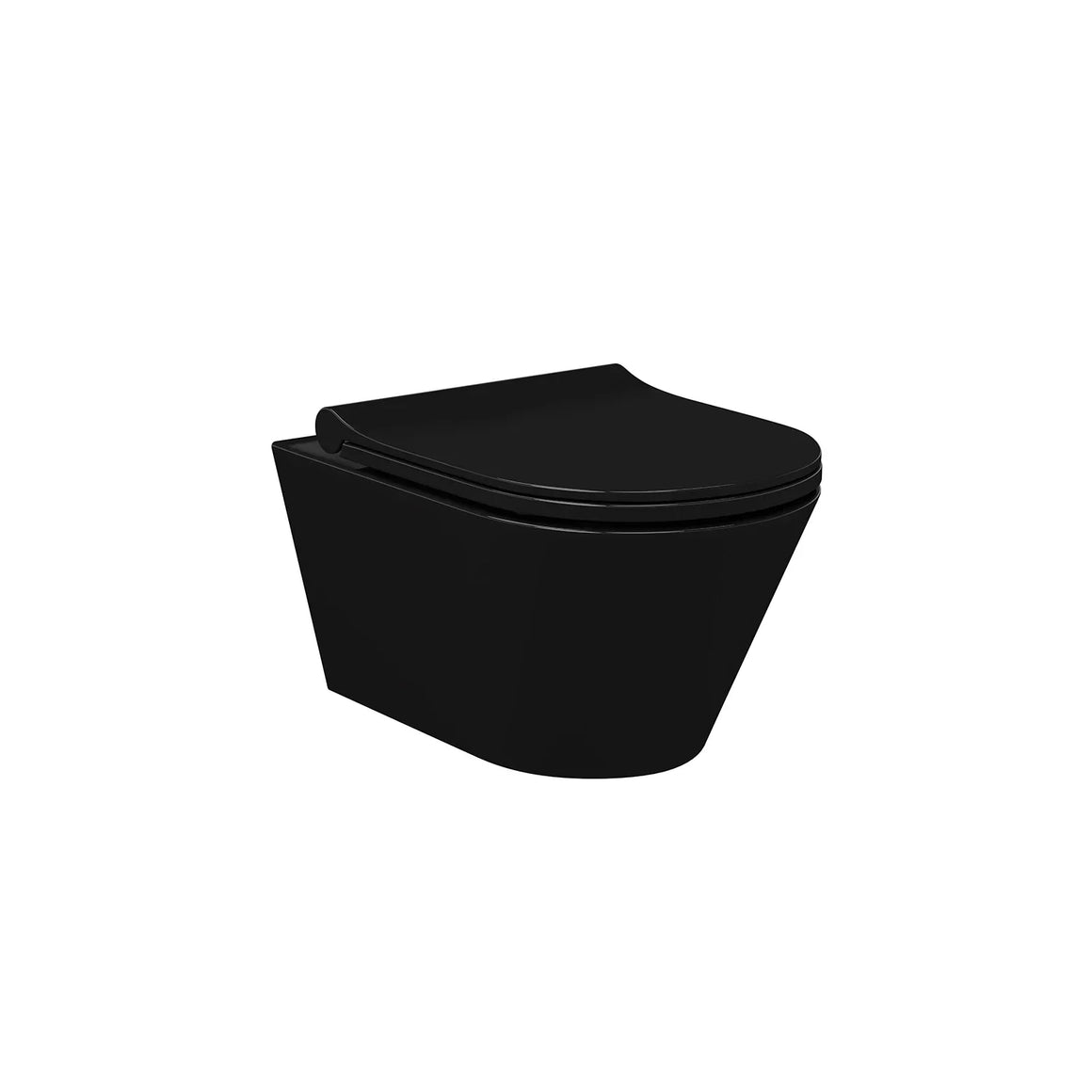DutchLine Avva Mat Zwart – Met Bidet – productfoto 1