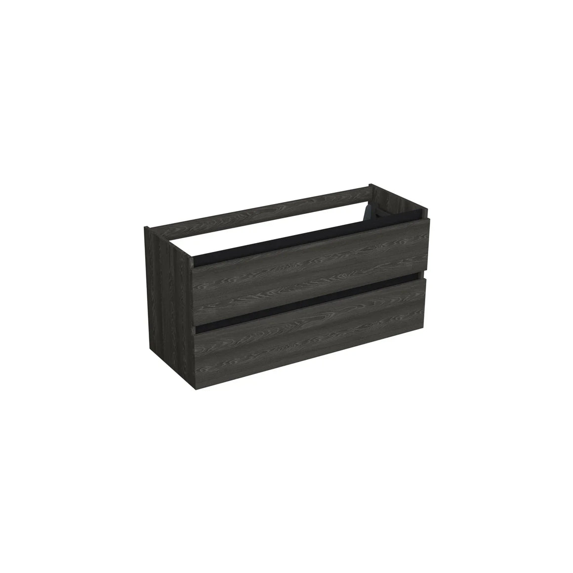 Dutchline Badmeubel Onderkast Links – Lumiere – 120x46cm – 2 Lades – 1 Uitsparing
