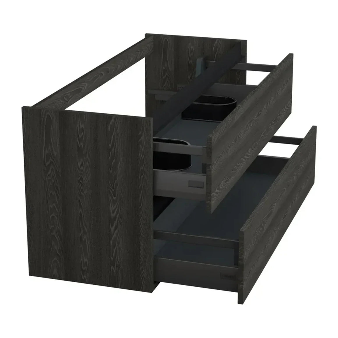 Dutchline Badmeubel Onderkast – Lumiere – 120x46cm – 2 Lades – 2 Uitsparingen