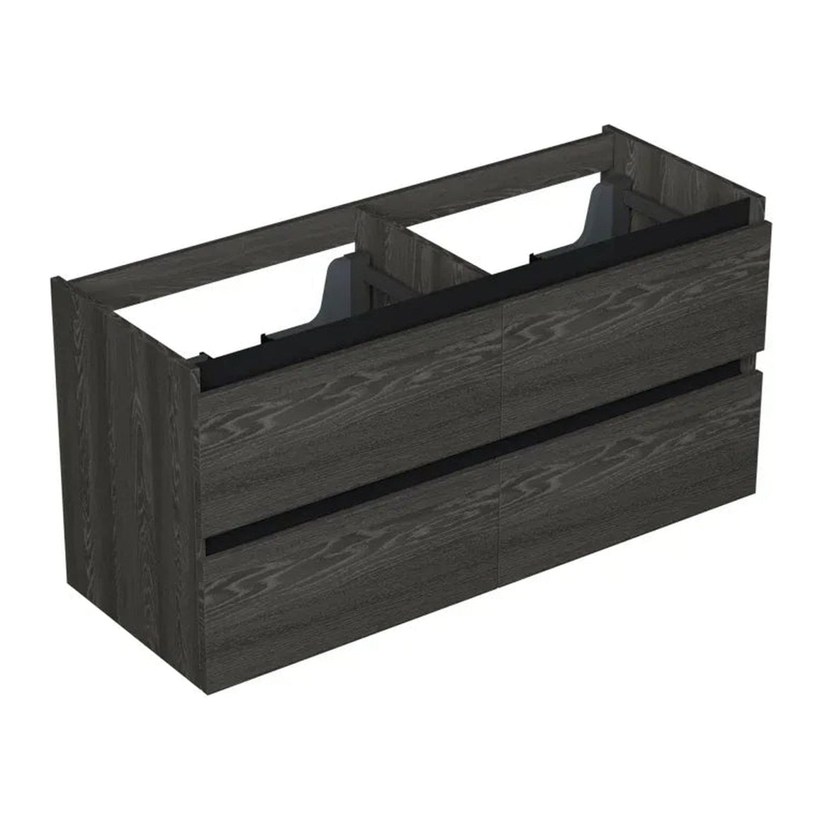 Dutchline Badmeubel Onderkast – Lumiere – 120x46cm – 4 Lades – 2 Uitsparingen