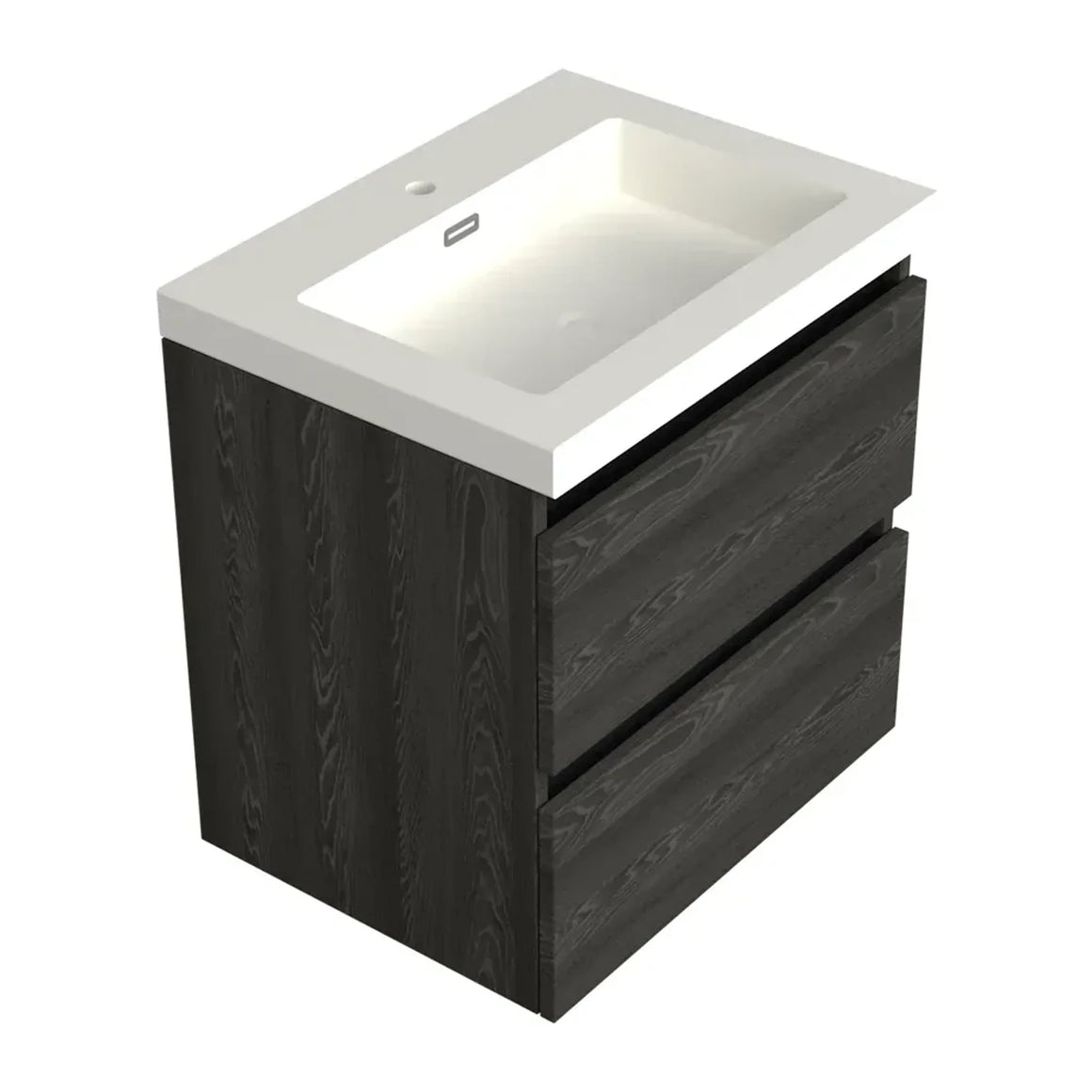 Dutchline Badmeubel Onderkast – Lumiere – 60x46cm – 2 Lades – 1 Uitsparing