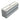 DutchLine Badmeubel Onderkast – Mat Grijs – 200x46cm – 4 Lades – 2 Uitsparingen