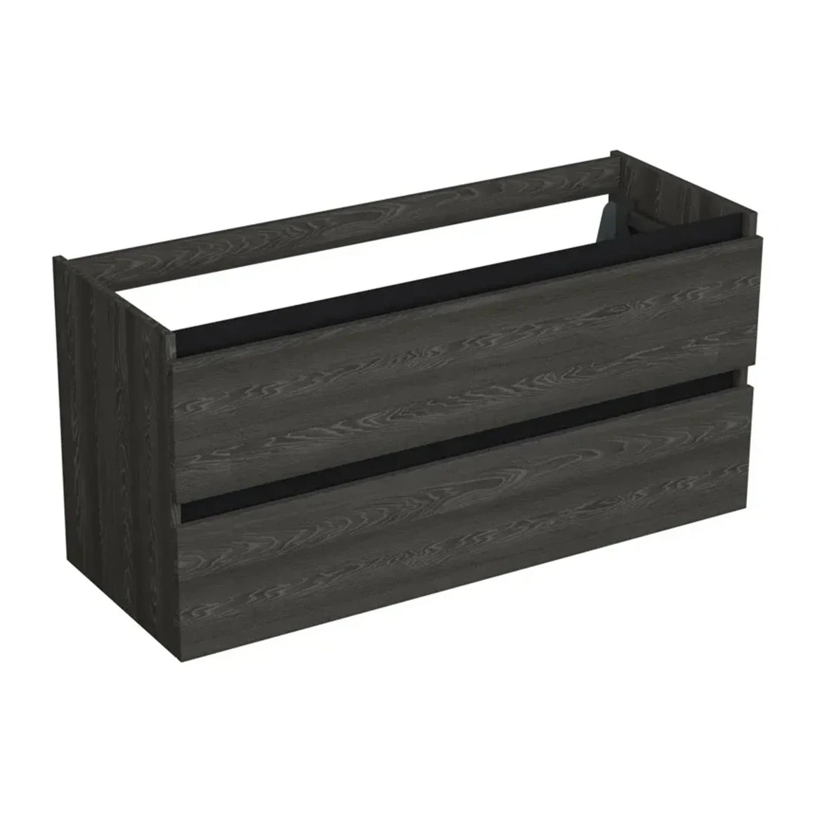 Dutchline Badmeubel Onderkast Midden – Lumiere – 120x46cm – 2 Lades – 1 Uitsparing