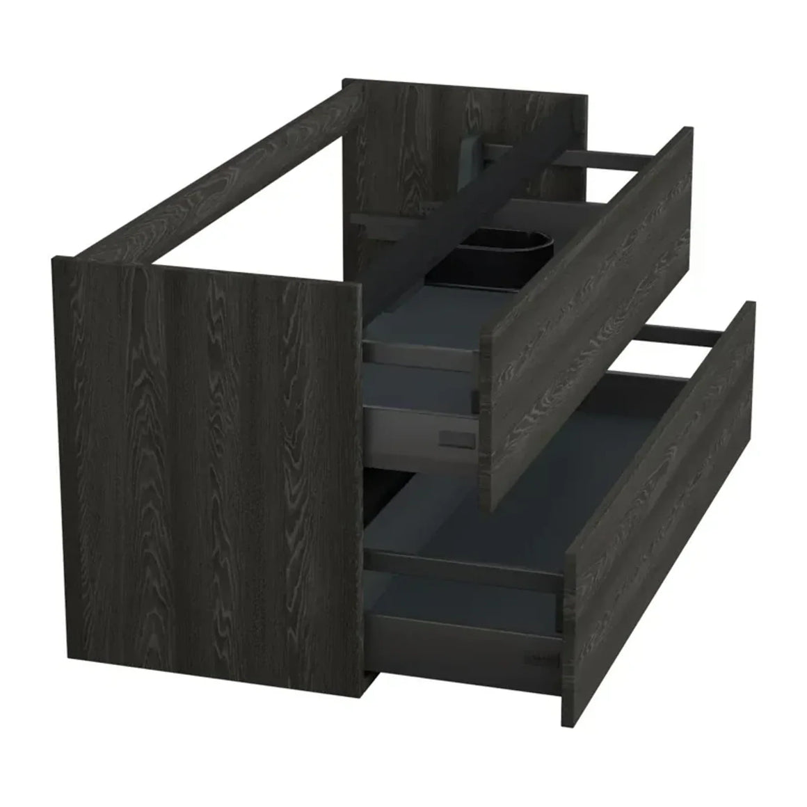 Dutchline Badmeubel Onderkast Rechts – Lumiere – 120x46cm – 2 Lades – 1 Uitsparing