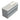 DutchLine Badmeubel Onderkast Rechts – Mat Grijs – 120x46cm – 2 Lades – 1 Uitsparing