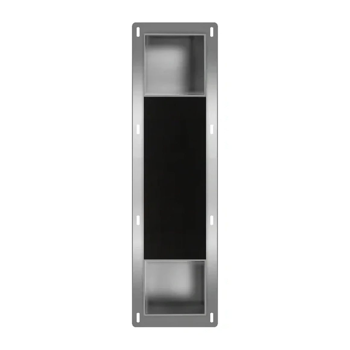 DutchLine Basis Inbouw Reserve Rol En Toiletrolhouder - 740x195x121