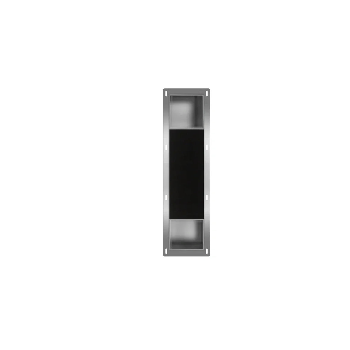 DutchLine Basis Inbouw Reserve Rol En Toiletrolhouder - 740x195x121