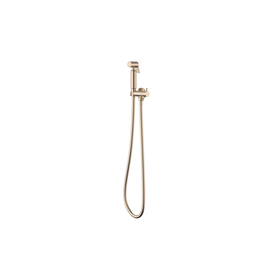 DutchLine Bidet Knijp Handdoucheset – Geborsteld koper