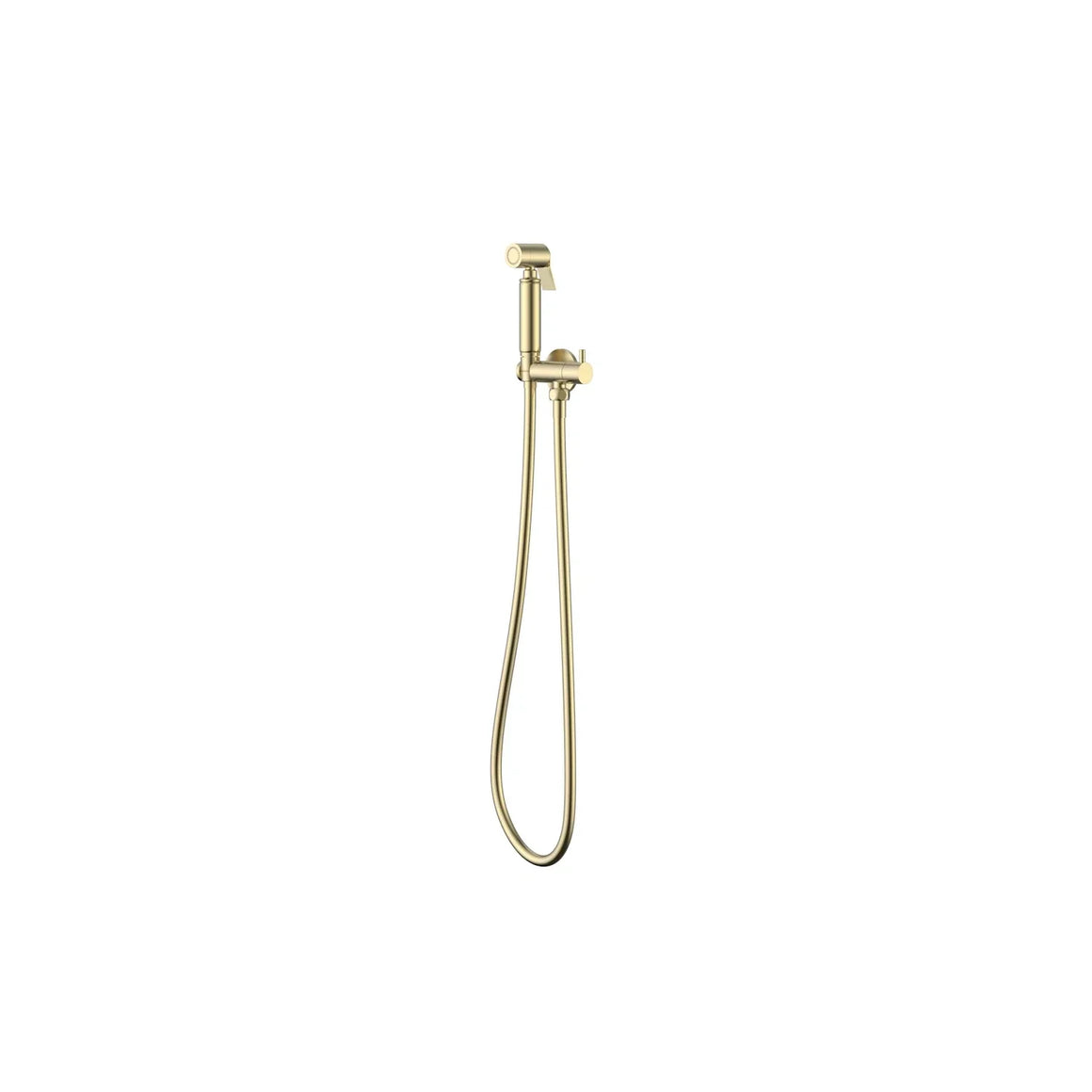 DutchLine Bidet Knijp Handdoucheset – Geborsteld messing Goud