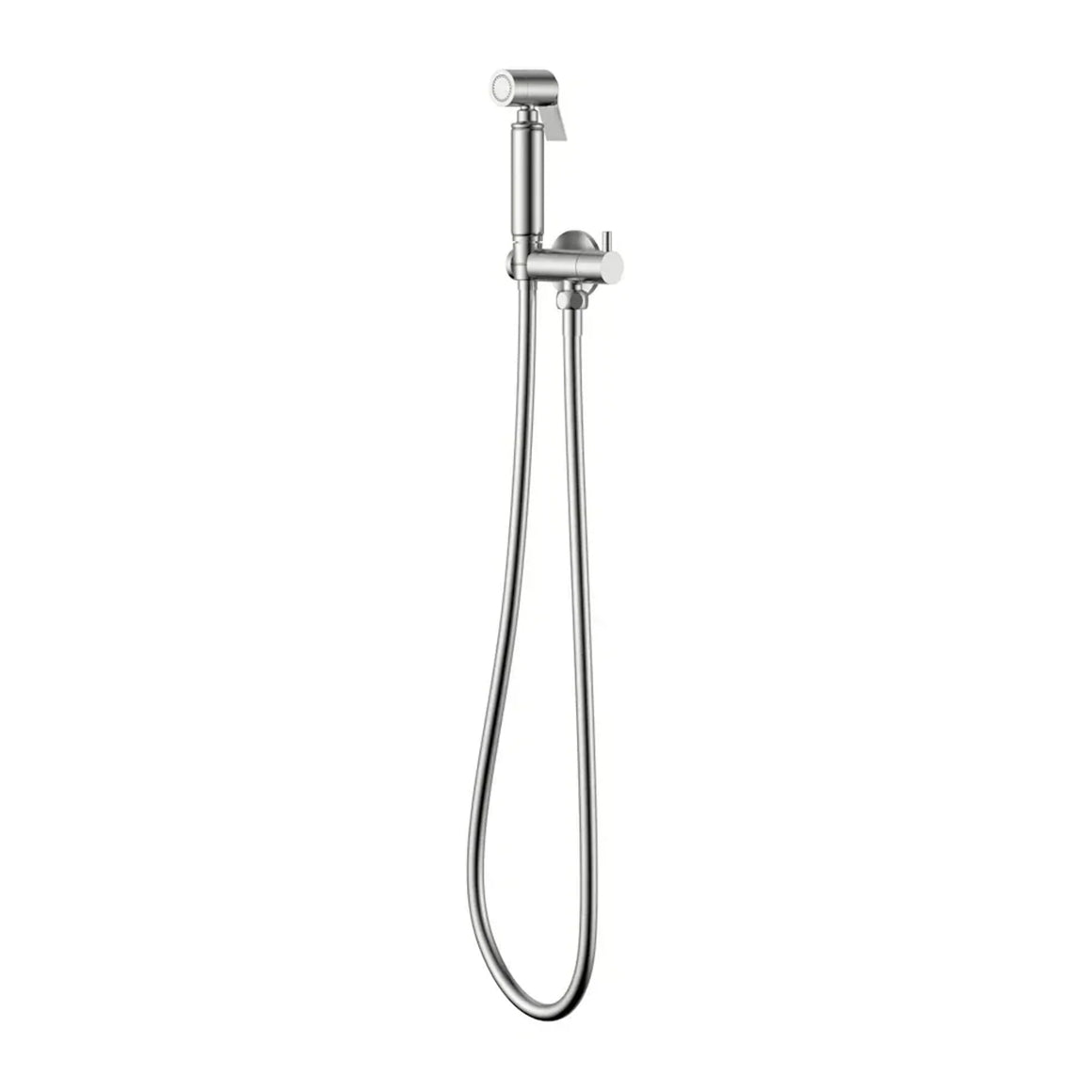DutchLine Bidet Knijp Handdoucheset – Geborsteld staal