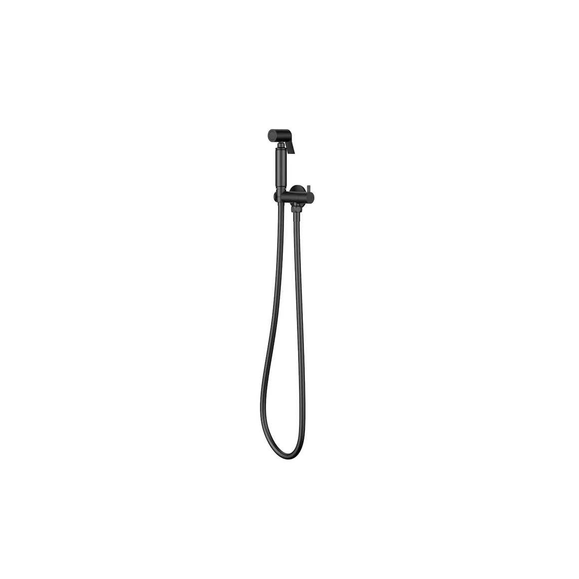 DutchLine Bidet Knijp Handdoucheset – Mat zwart