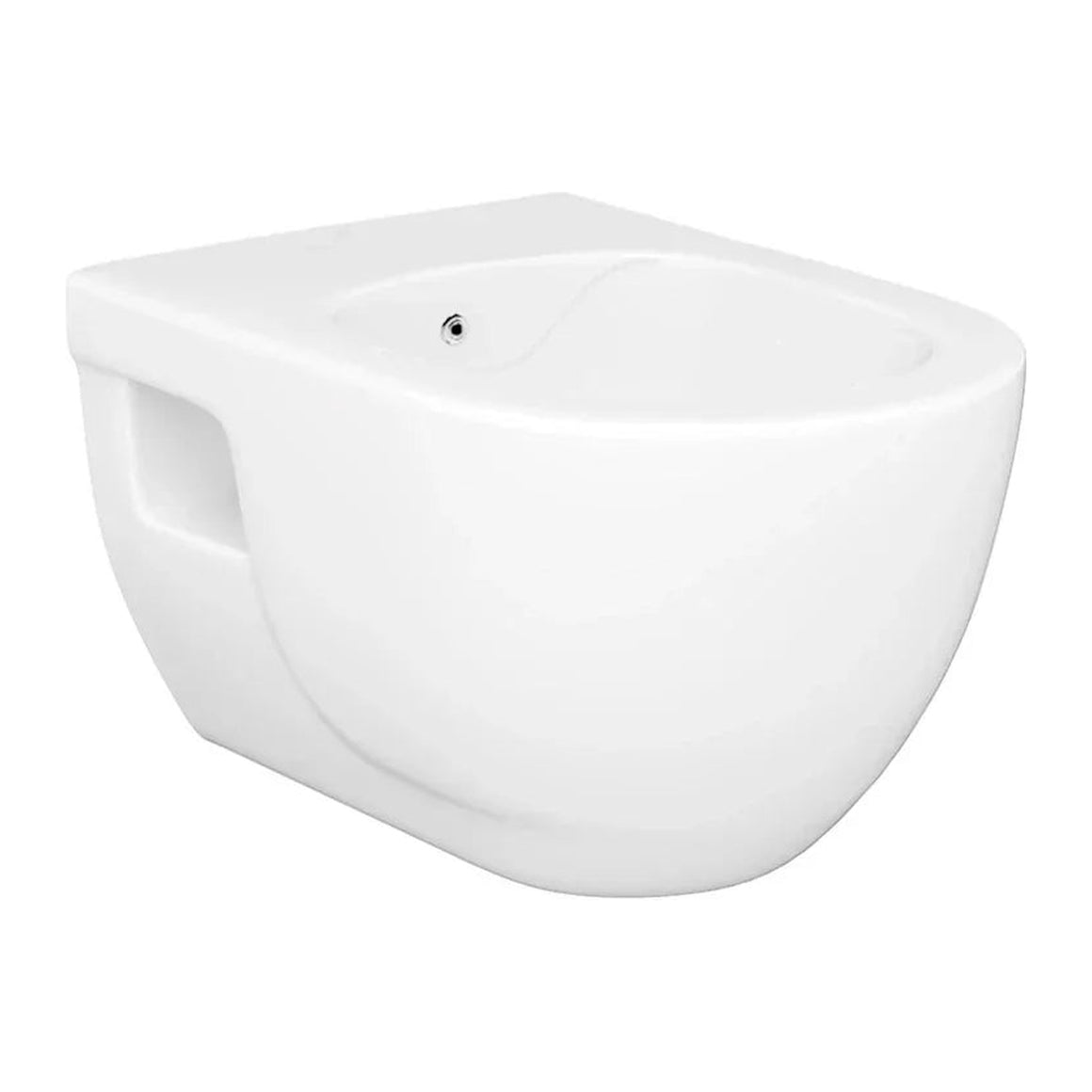 DutchLine Brilla hangtoilet met bidet glans wit productfoto 2