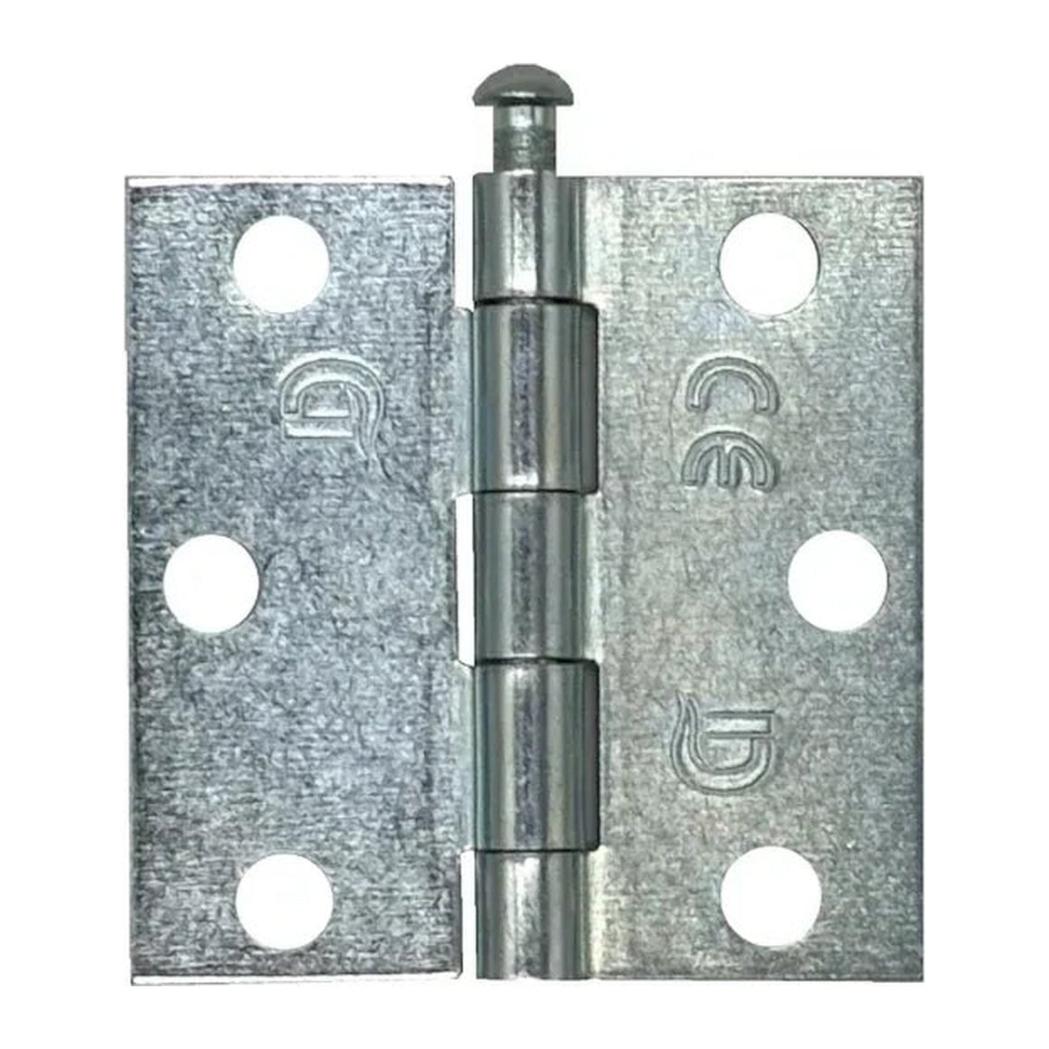 DutchLine Deurscharnier Staal - Rechte Hoeken - 76x76x2mm