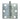 DutchLine Deurscharnier Staal - Rechte Hoeken - 76x76x2mm