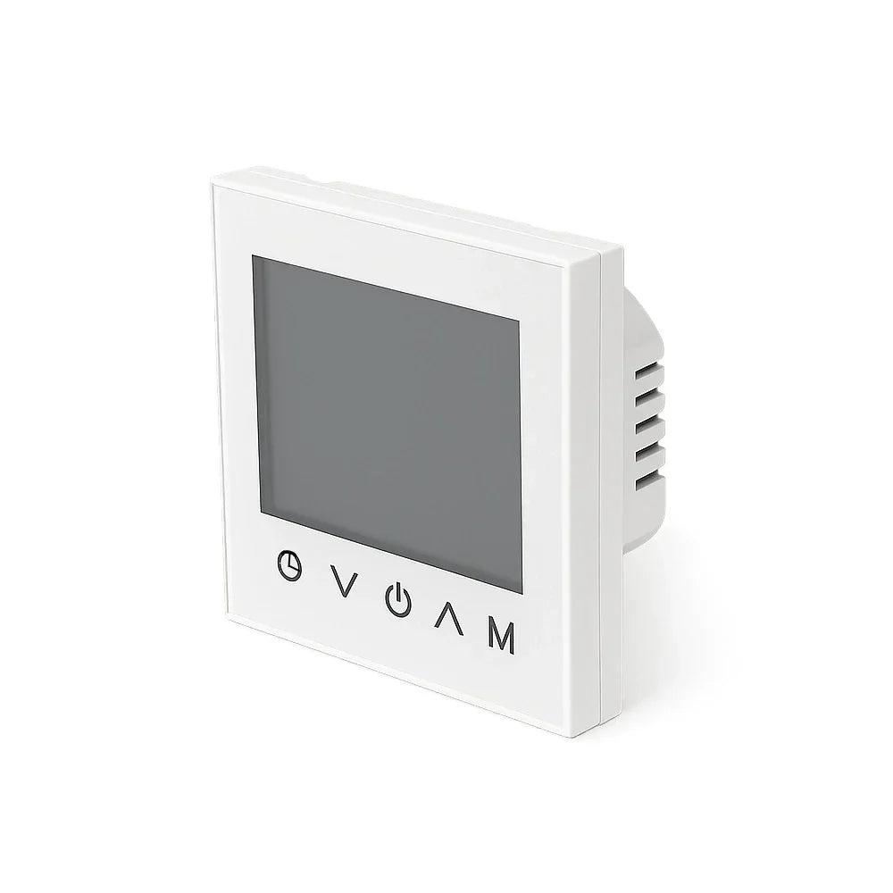 DutchLine Digitale Wifi Klokthermostaat - Vloerverwarming - Wit