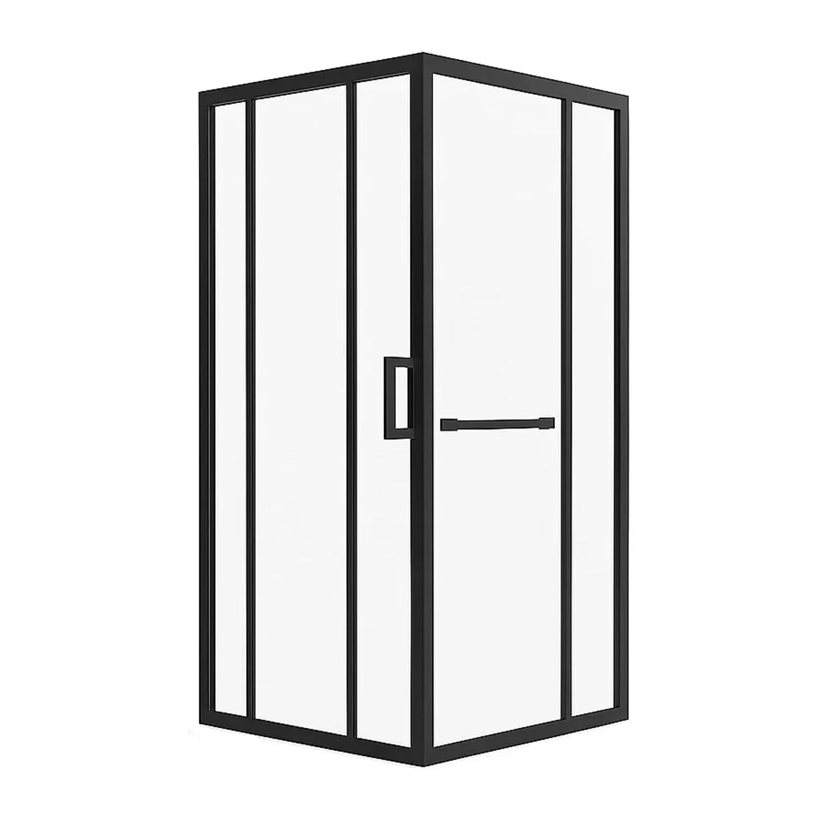 DutchLine - Douchecabine - Mat Zwart- 900*900*2000