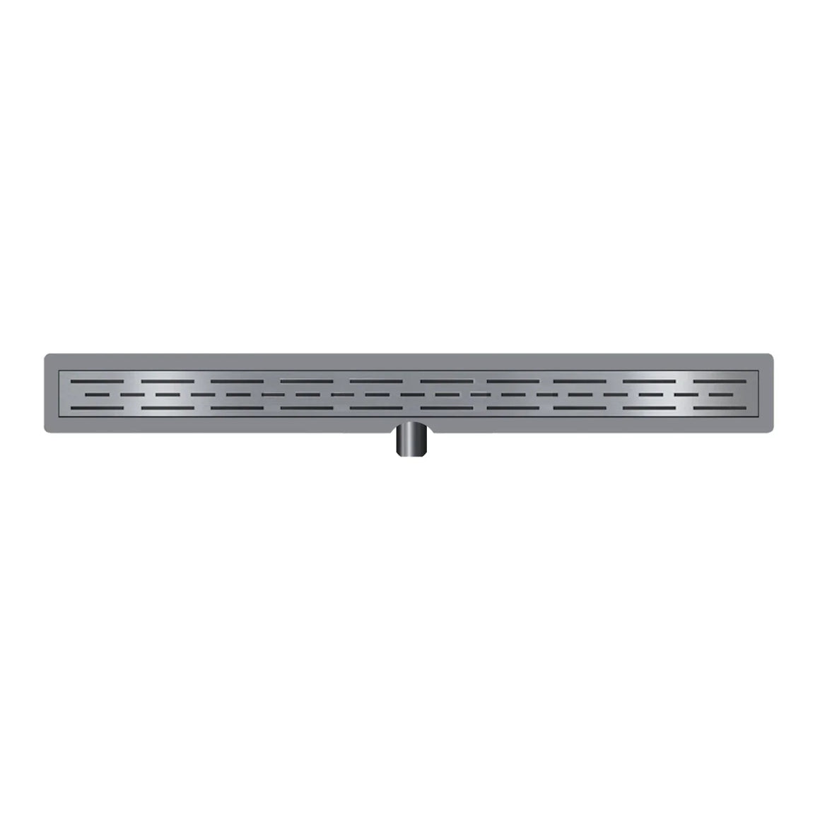 DutchLine Douchegoot met flens en rooster - 1000*70 – Gunmetal
