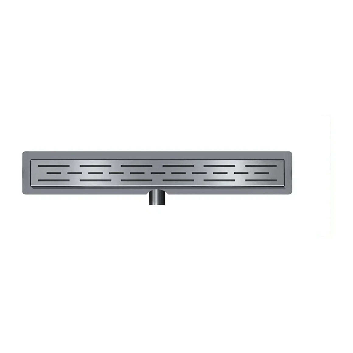 DutchLine Douchegoot met flens en rooster - 700x70 – Gunmetal