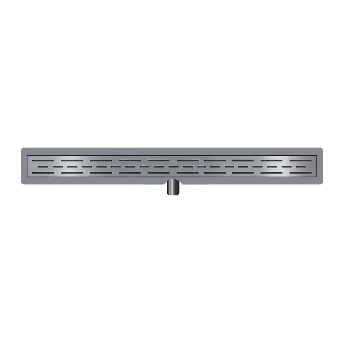 DutchLine Douchegoot met flens en rooster - 900*70 – Gunmetal