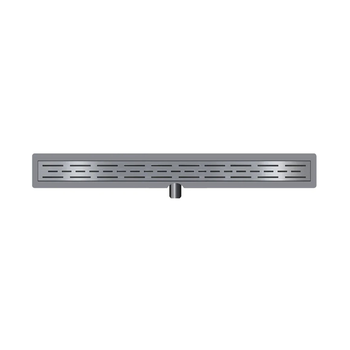 DutchLine Douchegoot met flens en rooster - 900*70 – Gunmetal