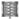DutchLine Douchegoot met flens en rooster - RVS - 150x150mm