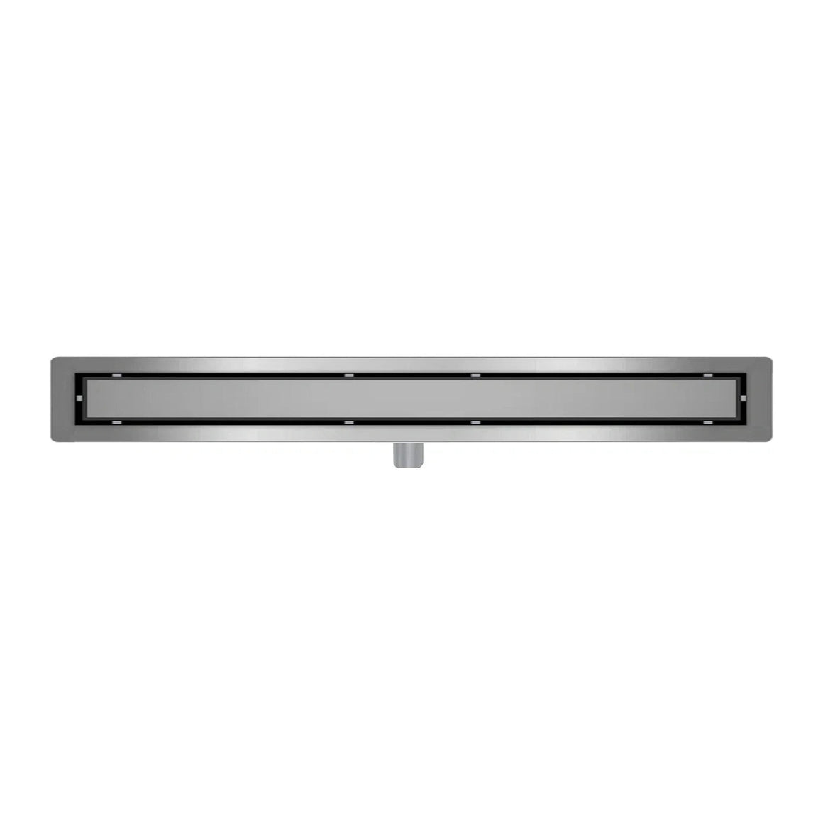 DutchLine Douchegoot met flens en tegelrooster - 2000x70mm / RVS - productfoto #variant_57359067480388