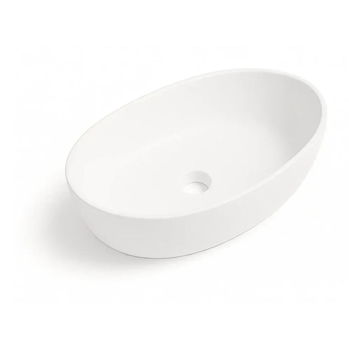 DutchLine Ellips Waskom – Mat Wit