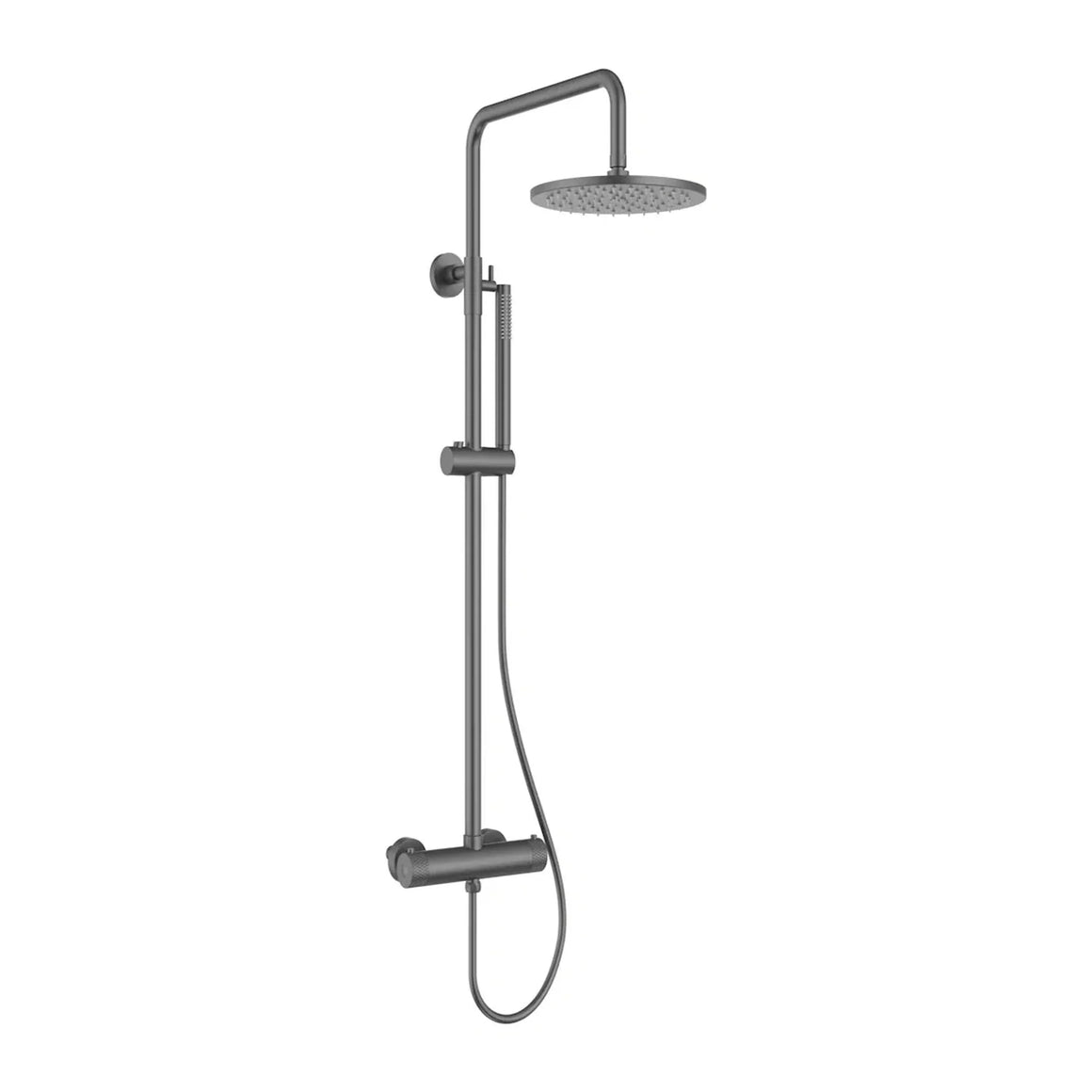 DutchLine Thermostatische Doucheset Grip-300 - Gunmetal