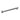 DutchLine Grip Douchearm 450mm – Chroom