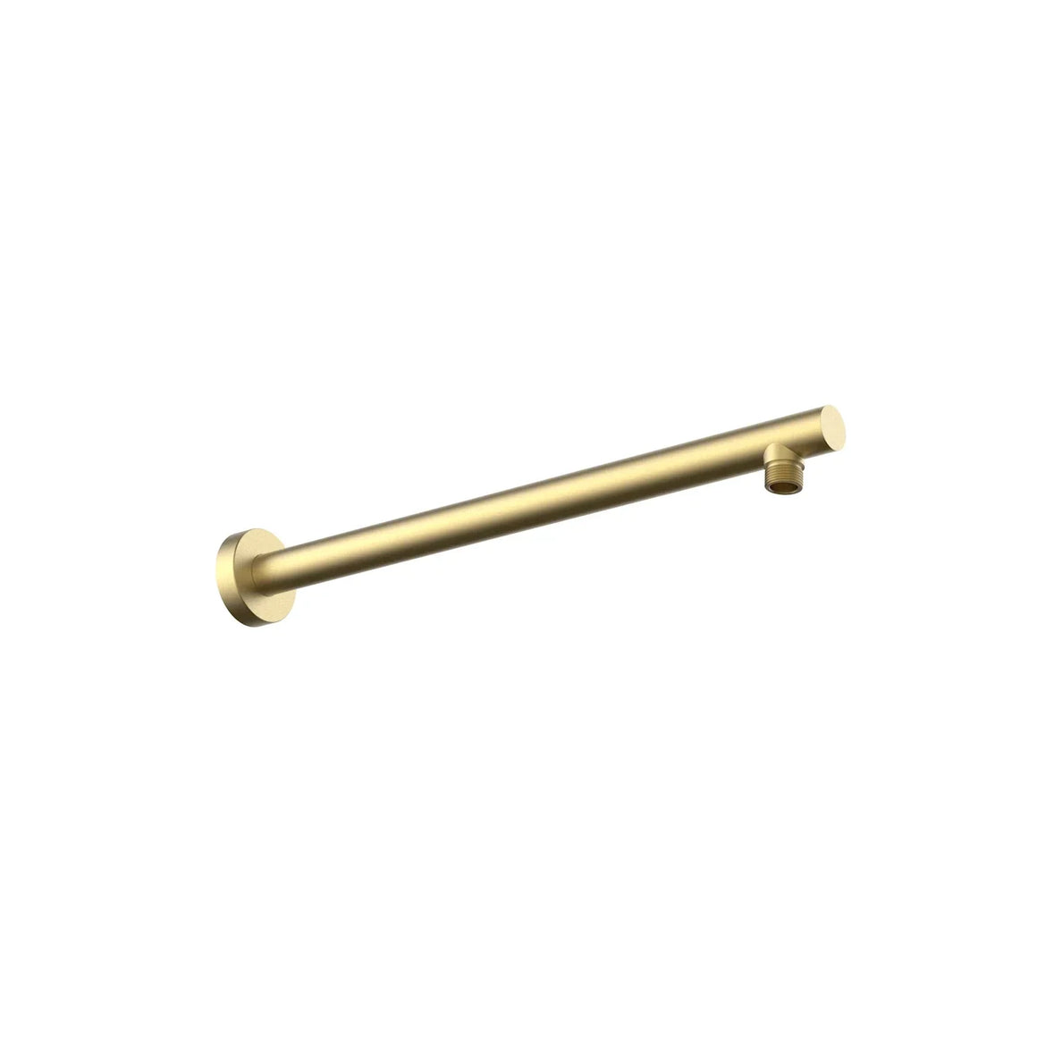 DutchLine Grip Douchearm 450mm – Geborsteld messing Goud