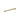 DutchLine Grip Douchearm 450mm – Geborsteld messing Goud